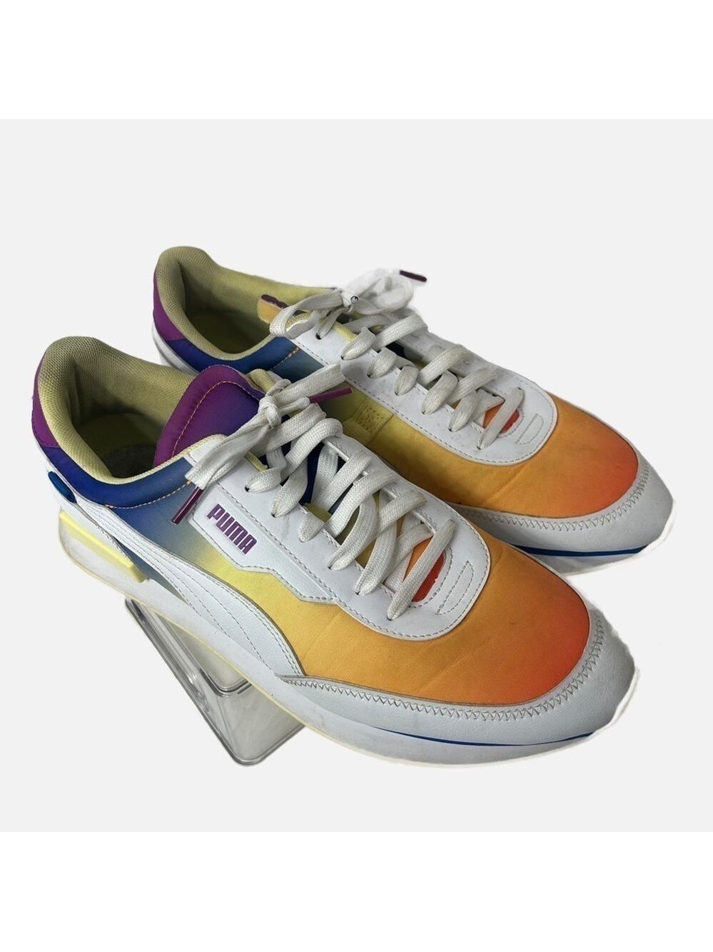 Puma Future Rider Men’s 11 Pride Sneaker Multicolor 382634-01 Missing Inserts